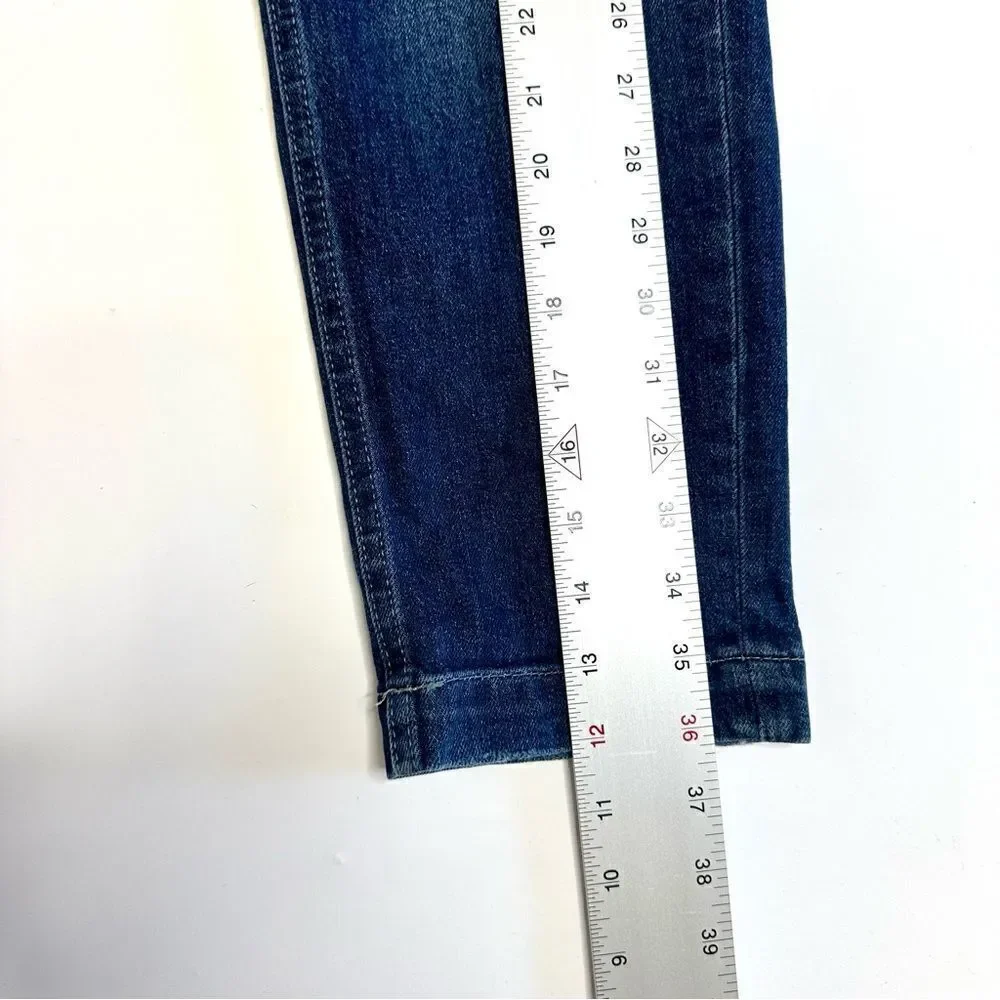 Pilcto & The Letterpress By Anthropologie Sz 25 High Rise Slim  Cropped